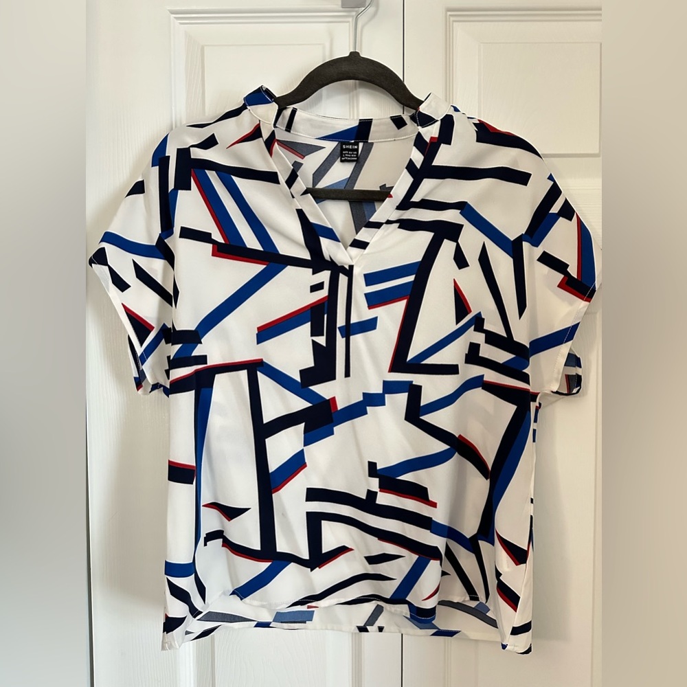 Fun patterned blouse